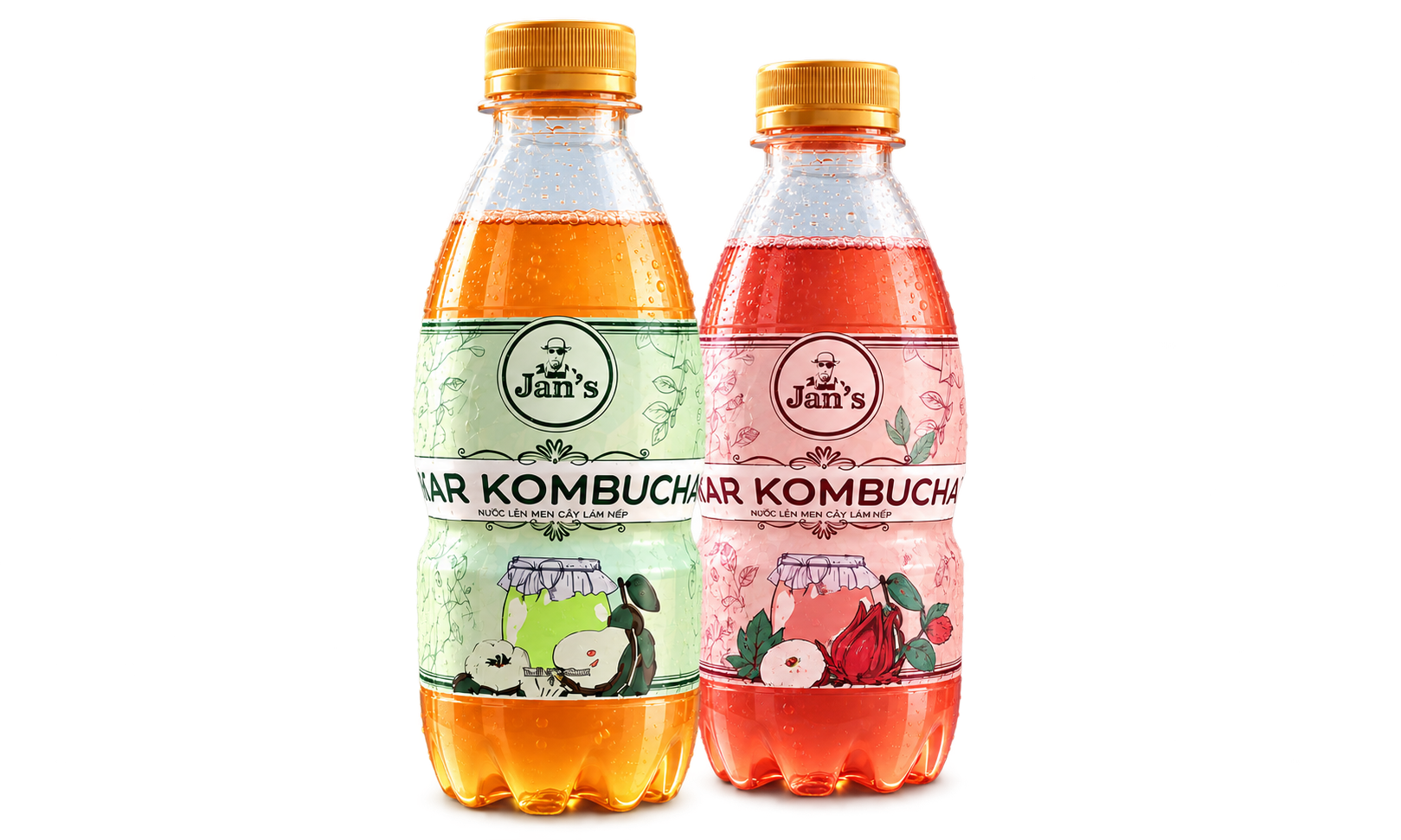 Bộ hình sản phẩm Kombucha U&PI
